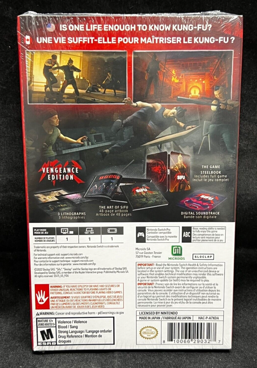 Sifu: Vengeance Edition (NIntendo Switch) BRAND NEW | eBay