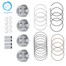 For 2007-2013 Toyota Camry RAV4 Scion tC Lexus 2.4L Pistons and Rings