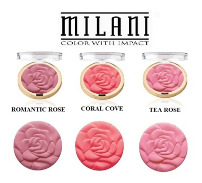 MILANI Rose Puder Rouge - Wählen Sie Ihren Farbton - UK-Verkäufer