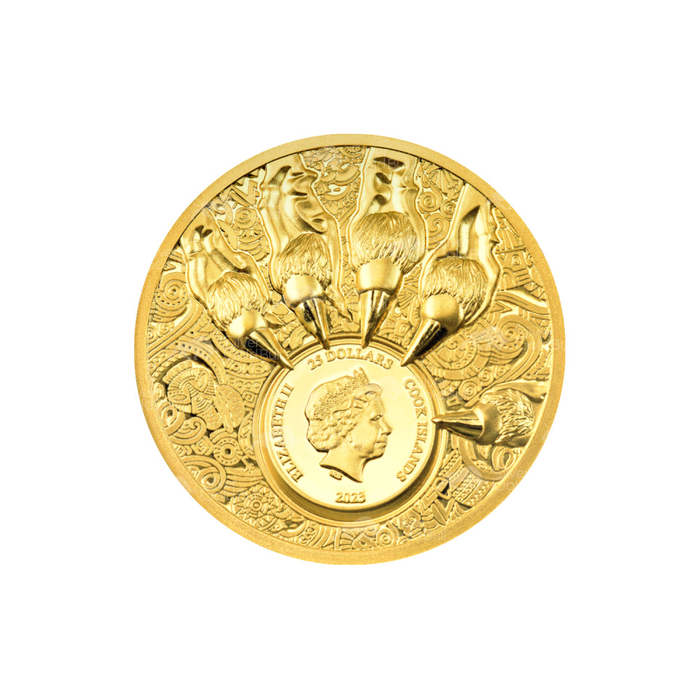 1/4 oz 2023 King of the South Ultra High Relief Gold Coin | Coin Invest Trust