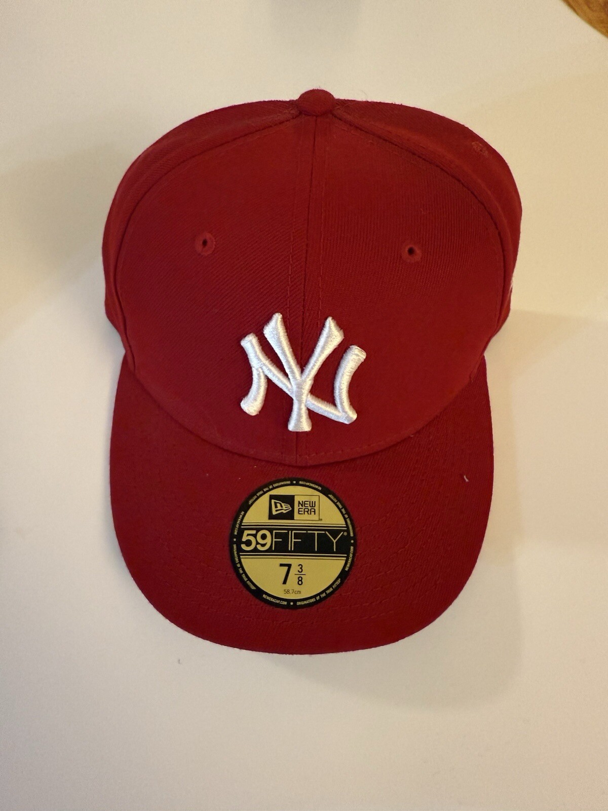 Fitted Yankees Hat Size 7 3/8