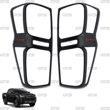 For Isuzu D-Max Dmax Hi-Lander V-Cross 2020 21 Black Tail Lamp Lights Cover