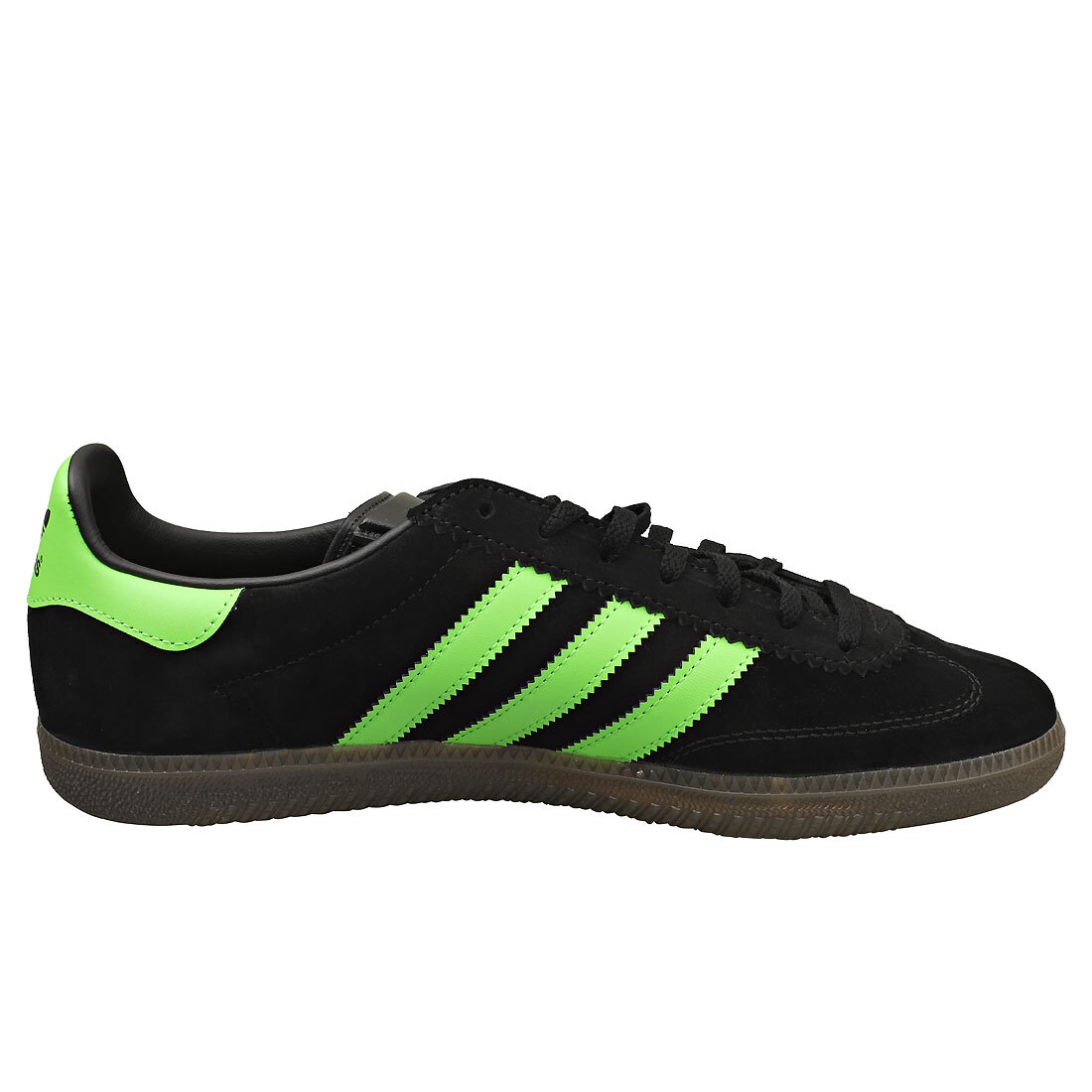 adidas Samba Deco Spzl Unisex Black Lime Sneaker Mode - 44