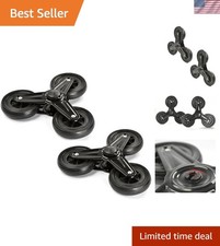 Effortless Cart Mobility: 3.62-Inch Replacement Wheels for Stair Climbing Carts