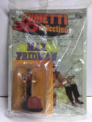 Hobby & Work Italian Comics 3D Figure Collection n. 58 MAX FRIDMAN + Book SEALED