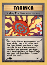 Tickling Machine 1st Edition Uncommon Gym Heroes 119/132 NM