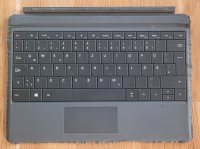 Original Microsoft Surface 3 (non pro) Type Cover deutsche Tastatur QWERTZ