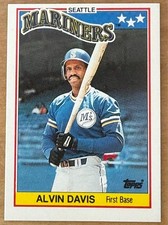 ungraded Alvin Davis #17 1988 Topps U.K. Mini baseball card