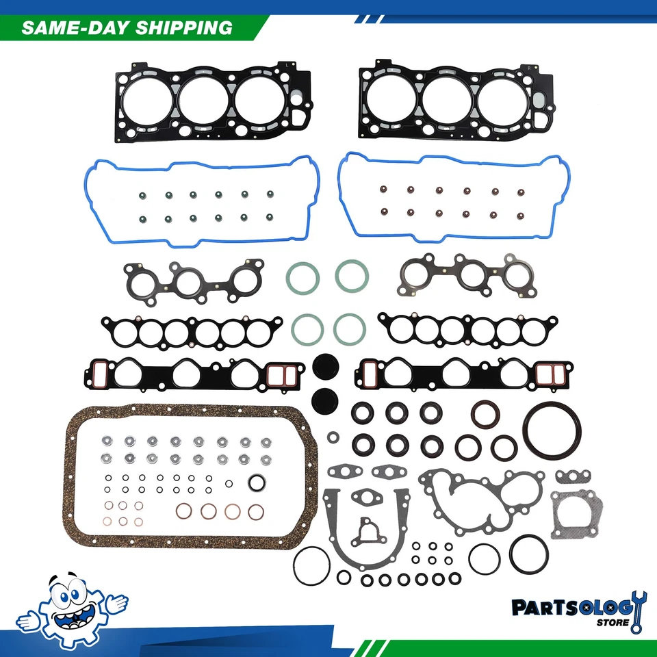 Kit de reconstrucción de motor DNJ EK965 para 95-04 Toyota 4Runner T100 3,4 L V6 DOHC 24v Foto 2 de 4