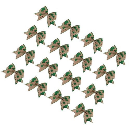 Grün Weihnachten Fliege Kit 16 Stück für Kranz Wand Schreibtisch Dekoration V - Picture 2 of 7