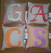 Alphabet Decor Pillows