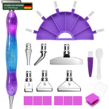 Diamond Painting Zubeh&ouml;r Stift Set 6 Styles Metall Drill Pen f&uuml;r 5D Malerei