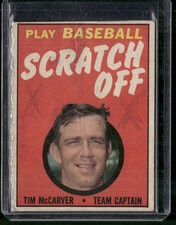 Tim McCarver 1970 Topps Baseball #NNO - St. Louis Cardinals