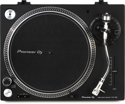 Pioneer DJ PLX-500 Direct Drive Turntable (2-pack) Bundle
