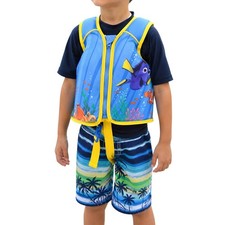 Disney Pixar Finding Dory Swim Vest Life Jacket S/M Kids Flotation Aid