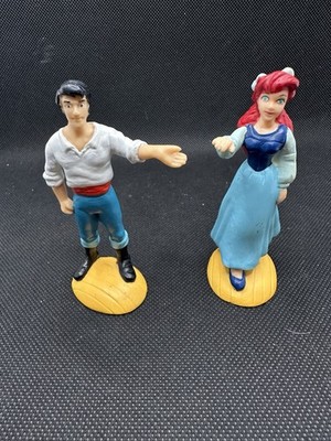 Prince Eric Ariel 3 1/2 '' Inch Disney Applause Figure Cake Topper Little Mermaid