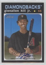 2020 Topps Heritage Minor League Edition Real One Glenallen Hill Jr Auto 0hh