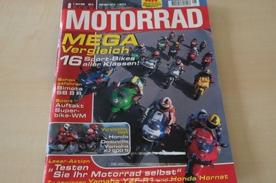 3) Motorrad 08/1998 - Tips für Suzuki GSF 400 Ban - Suzuki TL 1000 R Yoshimura