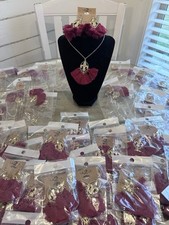 Lot   LA 2 LA   NEW 77 pcs Fashion/Costume Necklaces Earrings Tassels Jewerly