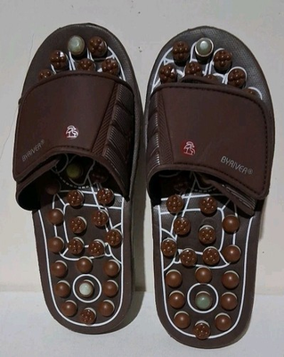 #ad #ad Byriver Reflexology Foot Acupressure Pressure Point Massage Sandals Size Small $12.95