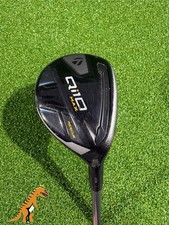 Used RH TaylorMade Qi10 Max Rescue 27 5 Hybrid Speeder NX 50g Senior Flex