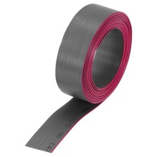 30AWG IDC Flat Ribbon Cable 2m/6.6ft 26 Pin 0.635mm Pitch Multicolored