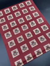 Obi Kimono Konjaku Club Luxury Pure silk stylish Plaid Pattern Geometric Retro Y