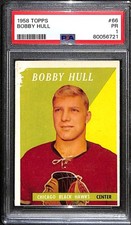 1958 Topps #66 Bobby Hull HOF RC  PSA 1 POOR C101460