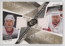2008 SPx Winning Combos Spectrum 31/99 Nicklas Lidstrom Tomas Holmstrom HOF 01qm