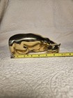 Rare Stunning French Vintage Brass Cat/Panther — photo 4