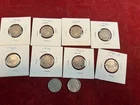 Lot of 10 Buffalo Nickels  with Dates