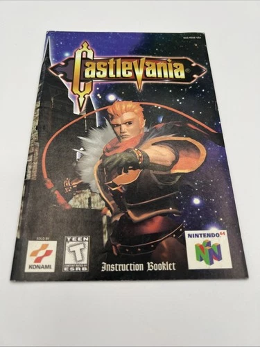 Castlevania (Nintendo N64, 1999) Manual Only