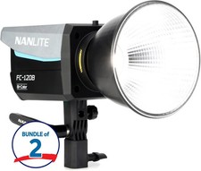 Nanlite FC-120B Bi-color LED Spotlight 2 Pack 