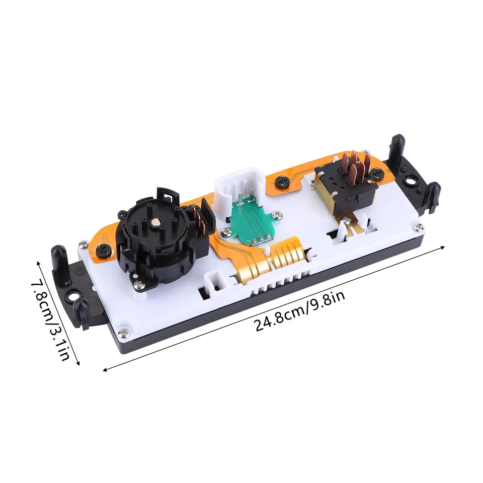 Unidade de controle climático controle de aquecedor AC para 98-05 Chevy S-10 GMC Sonoma 16250545 - Imagem 2 de 4