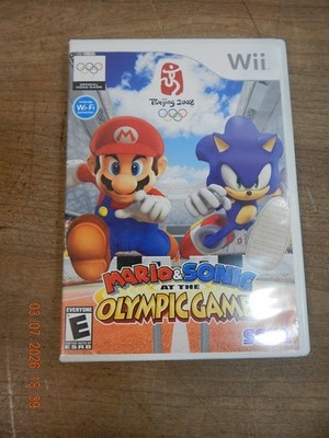 Mario & Sonic at the Olympic Games (Nintendo Wii, 2007) Video Game Beijing 2008