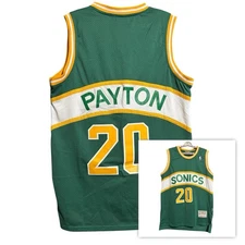 Seattle Supersonics Gary Payton Mitchell Ness Jersey Mens 3XL Hardwood Classics