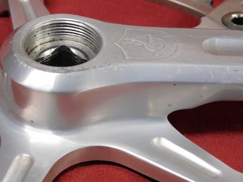 Juego de bielas Campagnolo #1049/A Super Record 1979 vintage 53/42 x 170 x 144 mm BCD - Imagen 12 de 14