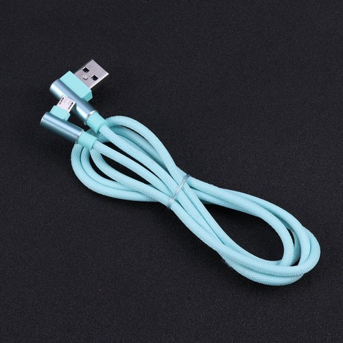 1m USB Cable Nylon Braided Dual Bend Quick Charger Fast Data and Charging Cable - 第 2/11 張圖片