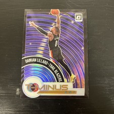 2020-21 Panini Donruss Optic - T-Minus 3, 2, 1 Damian Lillard #14 Holo Prizm