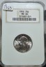 NGC MS 66 - 1950 P Washington Silver Quarter. Lovely Light Toning. A1763. Philadelphia Washington