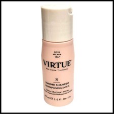Virtue Smooth Shampoo Cleans Softens Shines 2 oz 60 ml. Travel Size