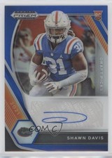 2021 Panini Prizm Draft Picks Blue 50/149 Shawn Davis #DPA-SDA Auto no9