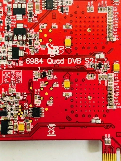 TBS TV DVB-S2  TBS-6984 Octa Tuner Satellite HD PCI-e TV Tuner Card - Image 2 of 4