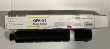 Genuine Canon 8519B003 GPR-51 Yellow Toner Cartridge, OEM-Worn/Open Box