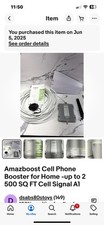 Amazboost Cell Phone Booster for Home -up to 2 500 SQ FT Cell Signal A1