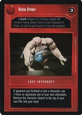 Kintan Strider - Premiere Limited - Star Wars CCG