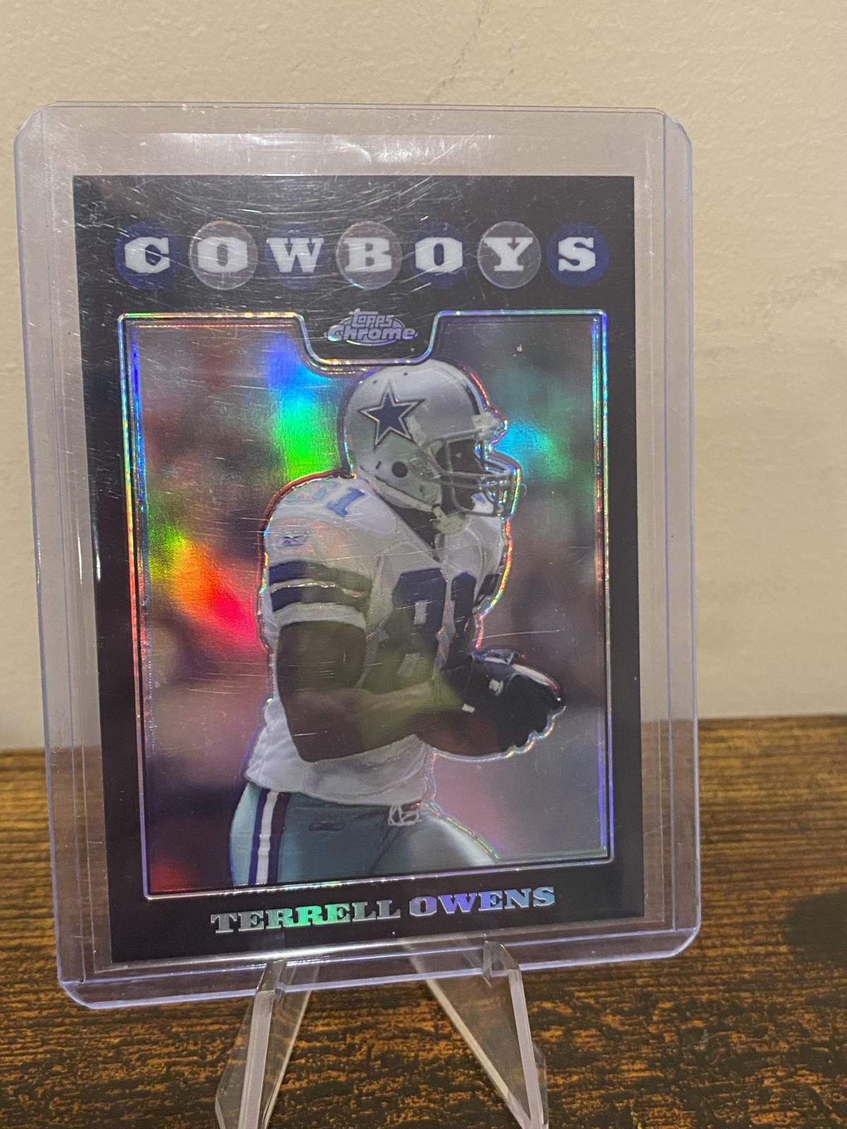 2008 Topps Chrome - Terrell Owens #TC76 Refractor