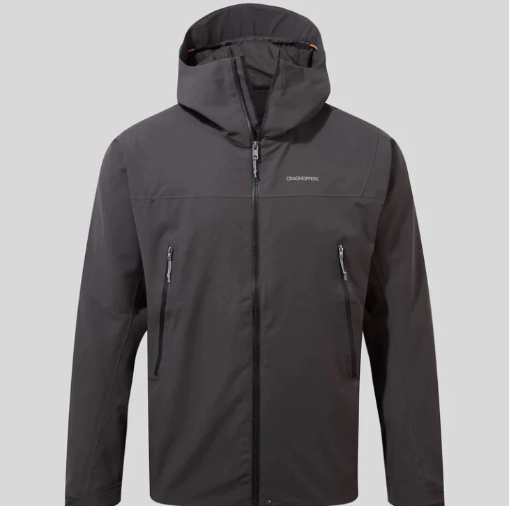 CRAGHOPPERS Dynamic Pro Men's Jacket in Black Pepper Marl L Large *READ* $225 - product detail image 1