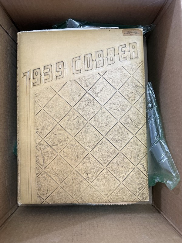 Yearbook Collage 1939 COBBER Concordia College Morehead Minn MN￼