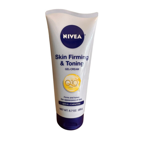 Nivea Hautstraffendes & tonisierendes Gel Creme Q10 L-Carnitin strafft Töne Lotus 6,7 Oz. - Bild 2 von 3